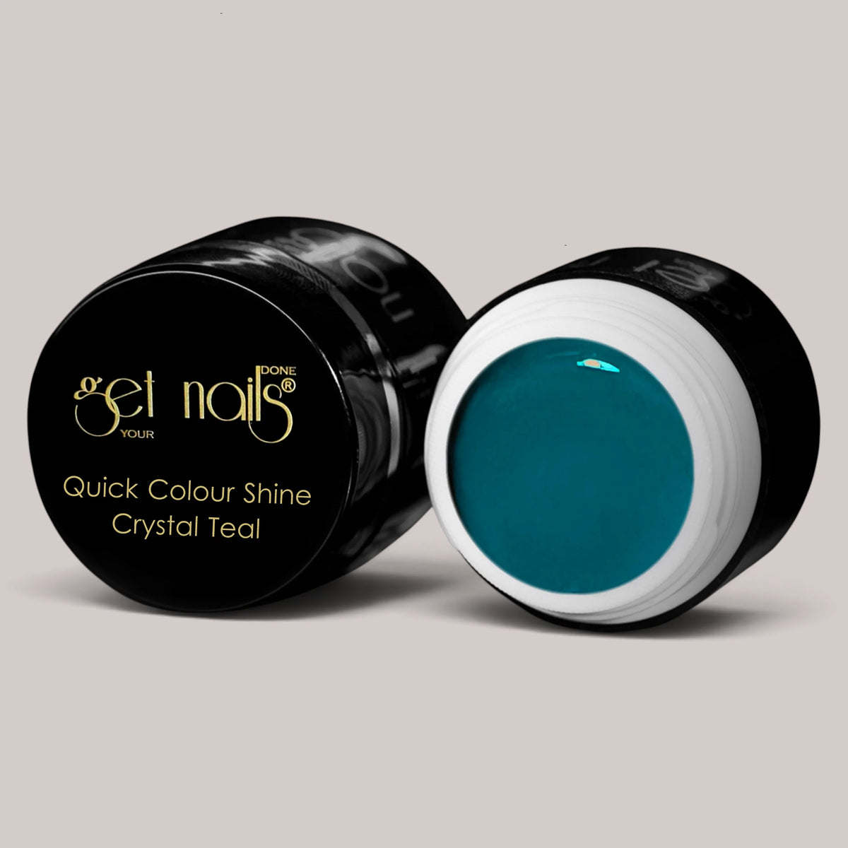 Quick Colour Shine Crystal Teal | Gel Colorat UV/LED