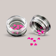 Tinte Flat Inimioare Fuchsia 20 buc./set