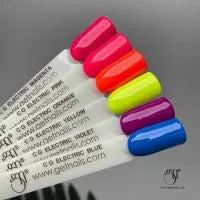 Gel couleur Electric Pink | Gel coloré pour ongles UV/LED
