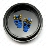 Gothic Skull Neon Blue, 2 pcs. | Stock clearance