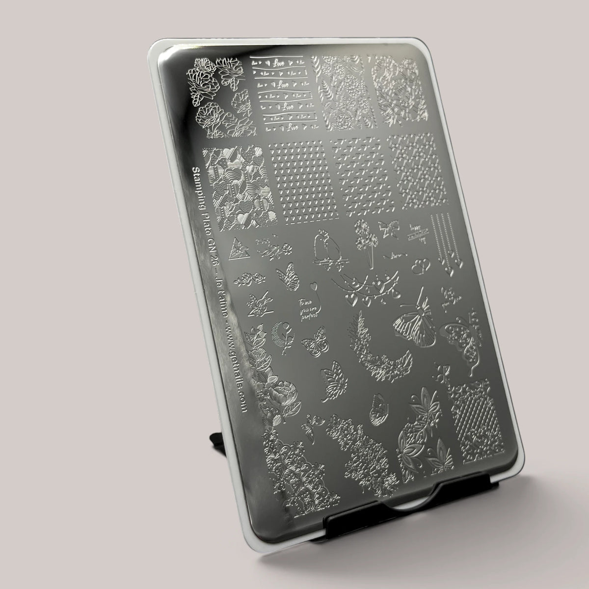 Stamping Plate GN 26 - Je t'aime