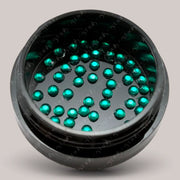 Strasuri Rotund 2mm - Green, 50 buc.