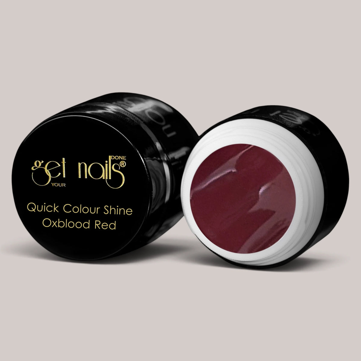 Quick Colour Shine Oxblood Red | Gel Colorat UV/LED