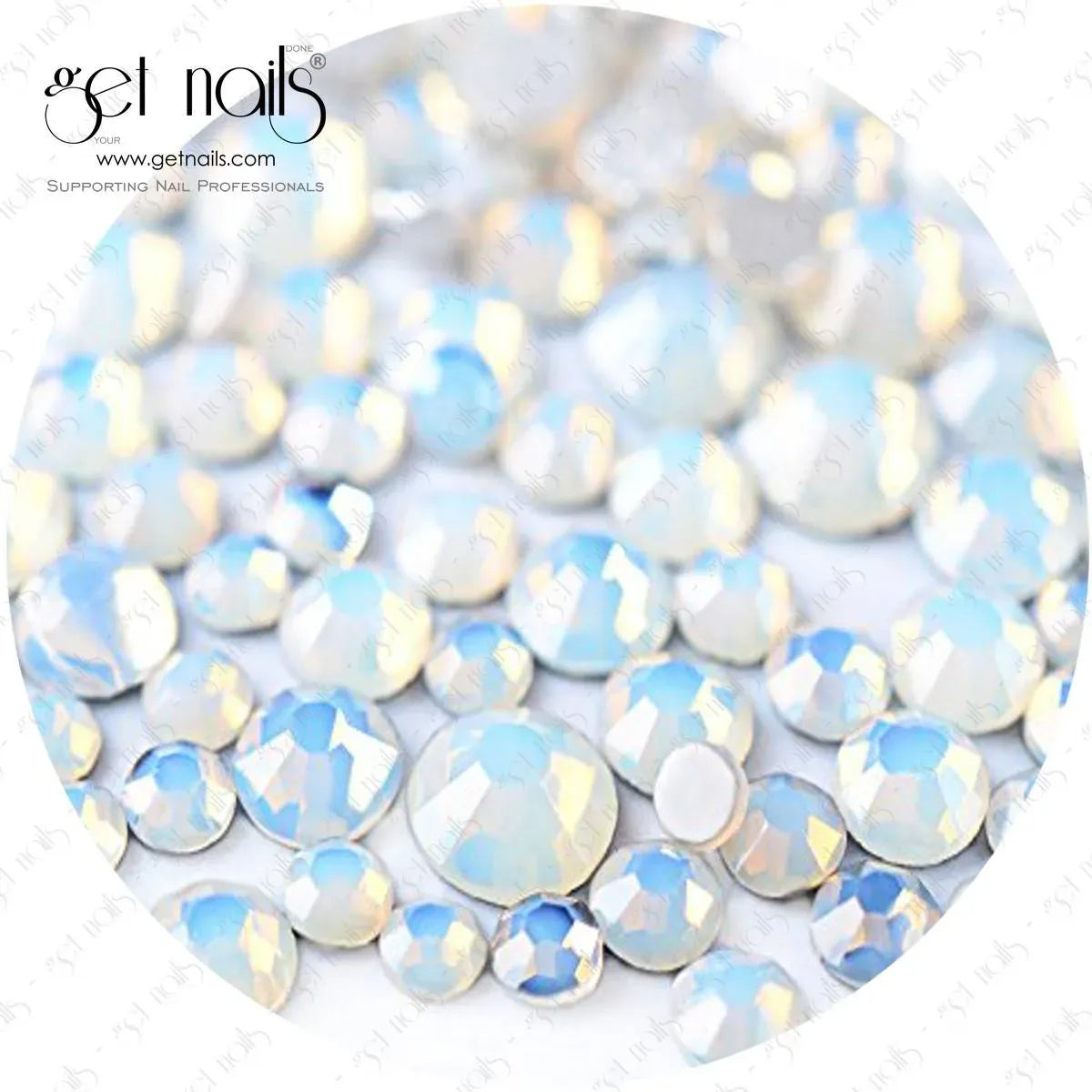 Cristaux Star Opal Blanc, SS20 GN