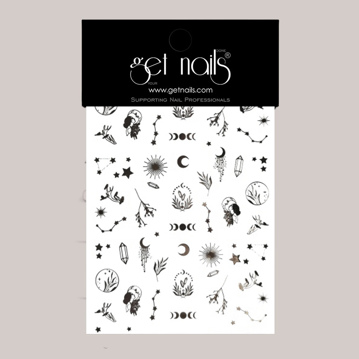 Sticker Art Tattoo 45 GN Silver Astrology