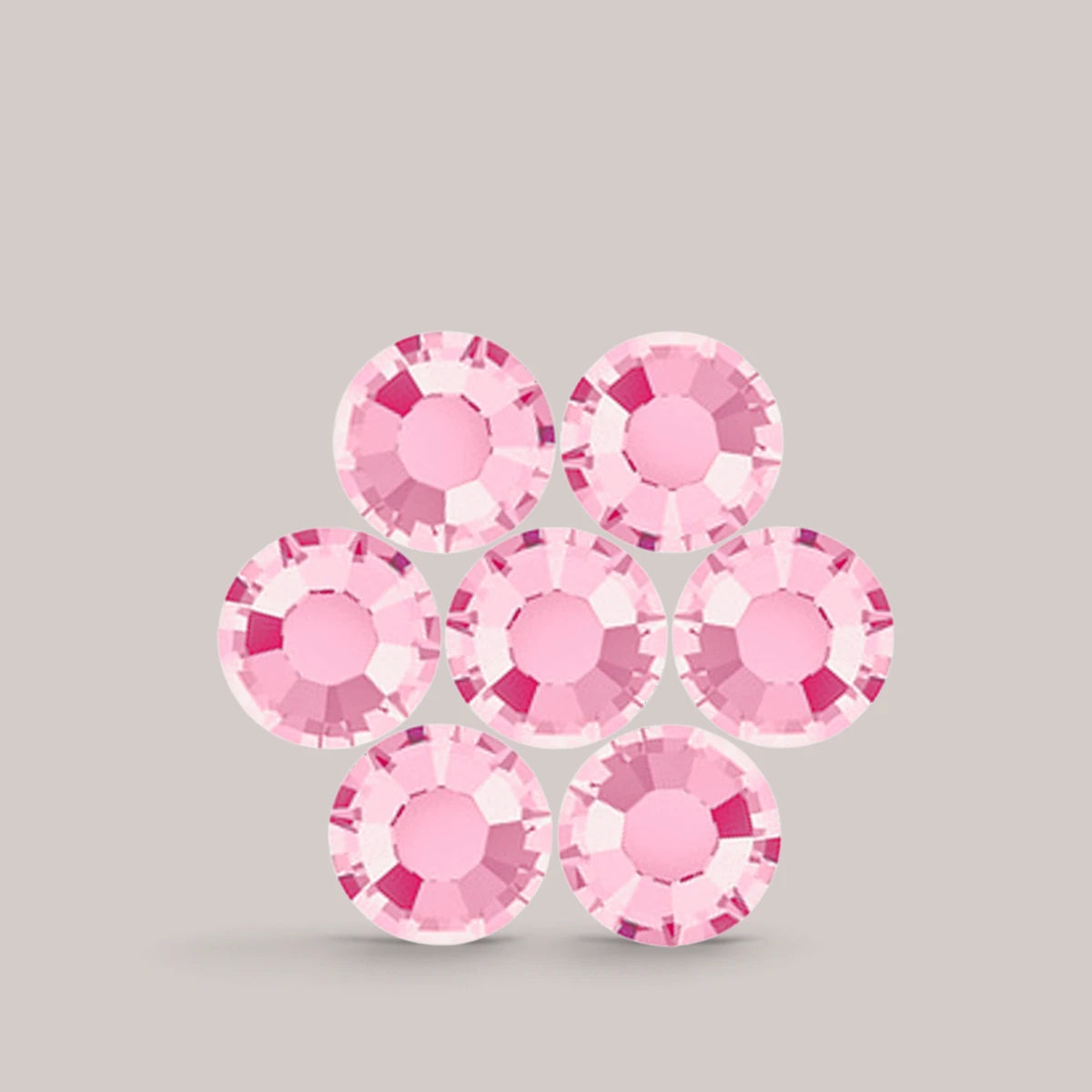 Star Crystals Light Rose, SS10 GN