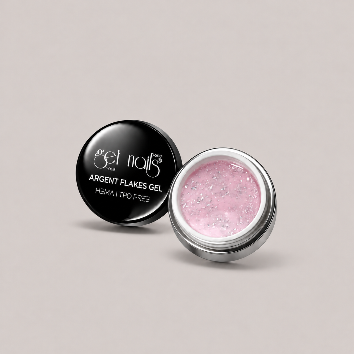 Mostra Argent Flakes Gel