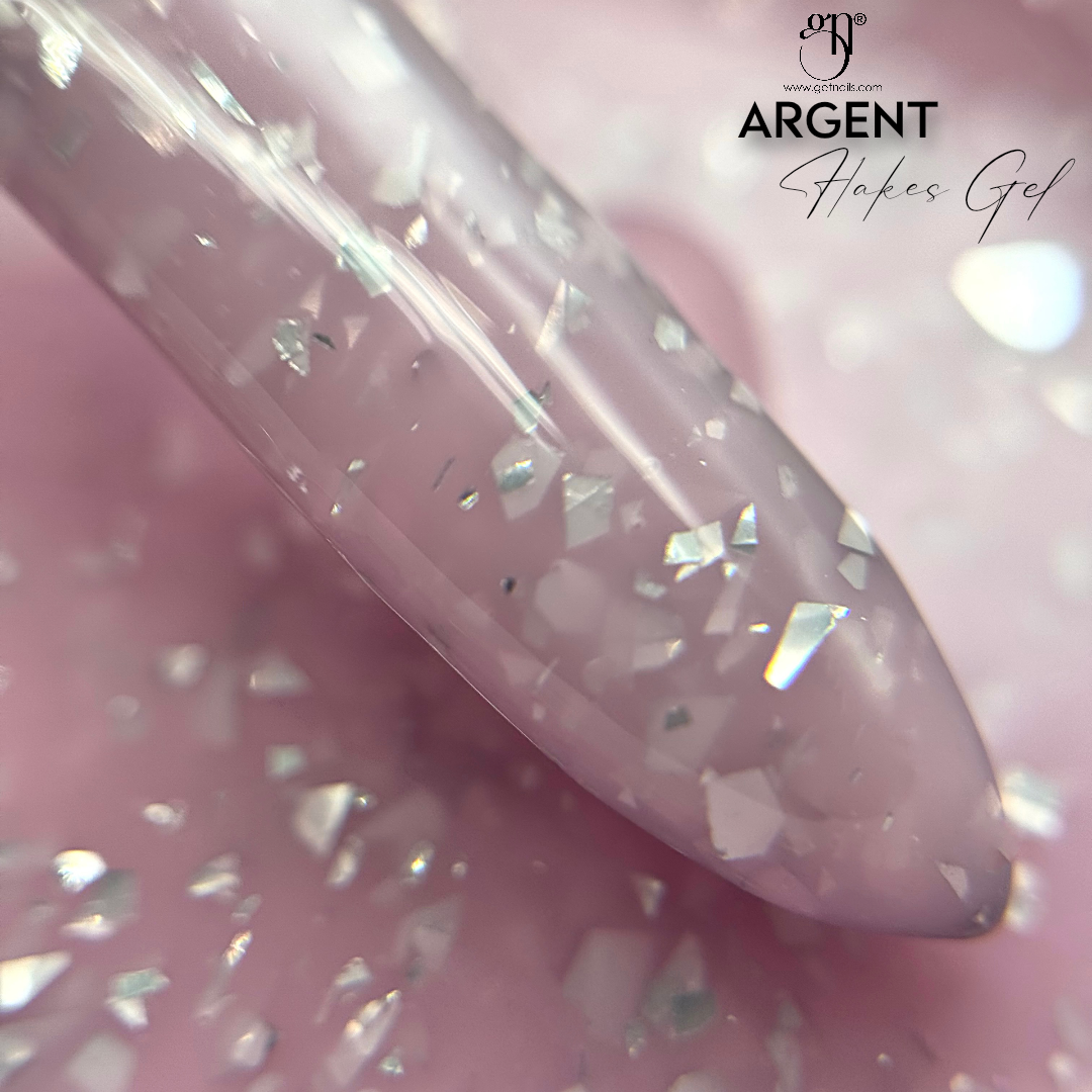 Mostra Argent Flakes Gel