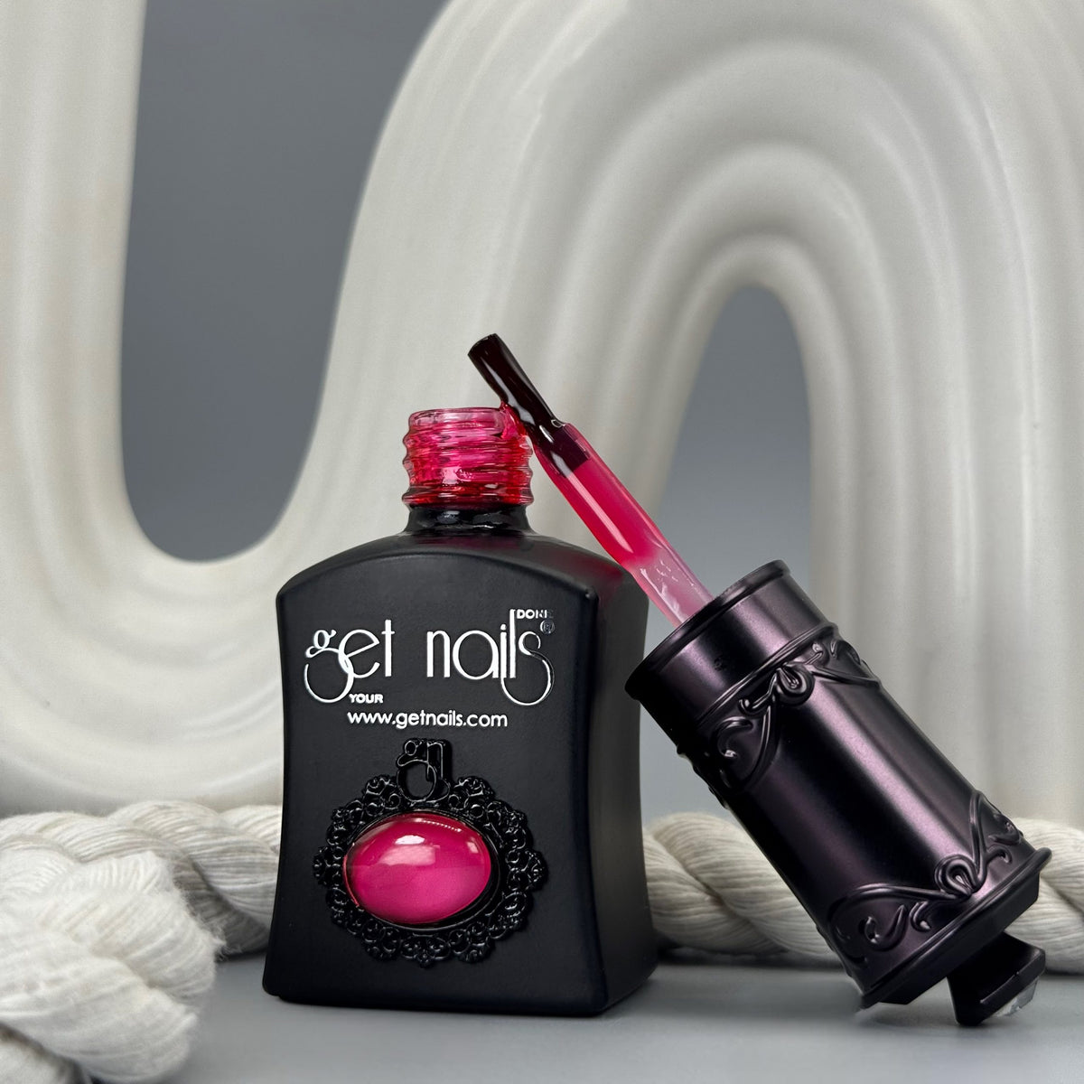 Builder in Bottle Glass Red | Gel de construction autonivelant en flacon