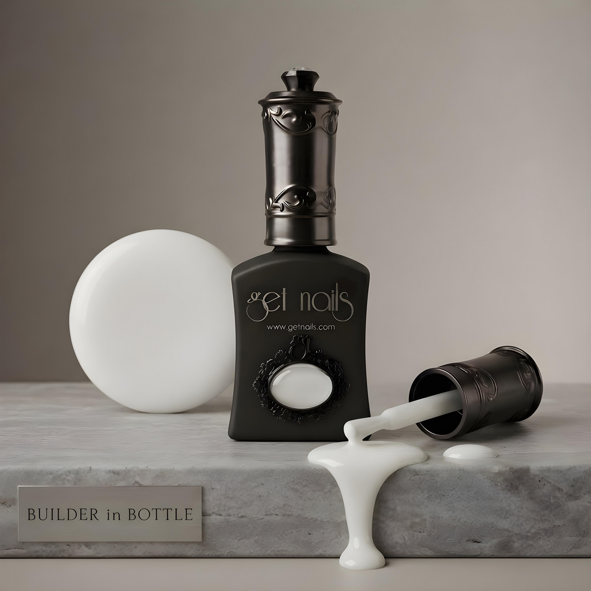 Builder in Bottle Full White | Gel de construction auto-égalisant en flacon