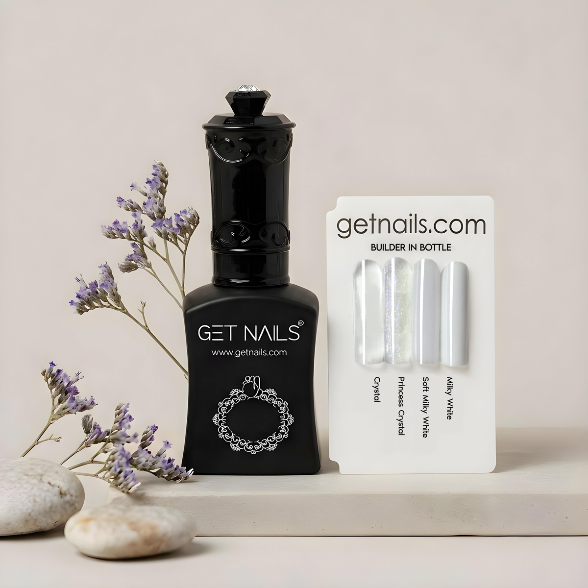 Builder in Bottle Soft Milky White | Self-Leveling Builder Gel in a Bottle