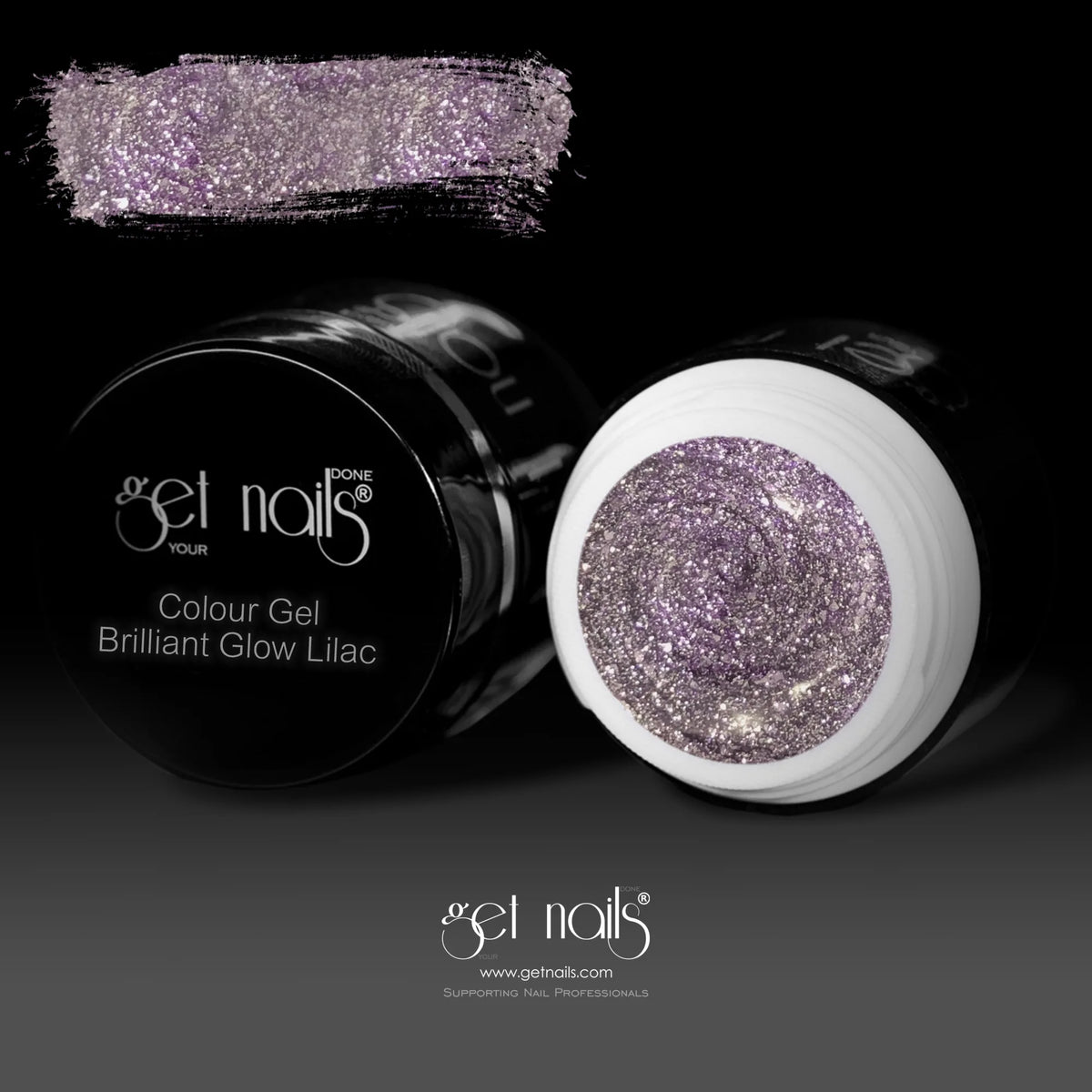 Brilliant Glow Lilac Colour Gel | UV/LED Coloured Gel
