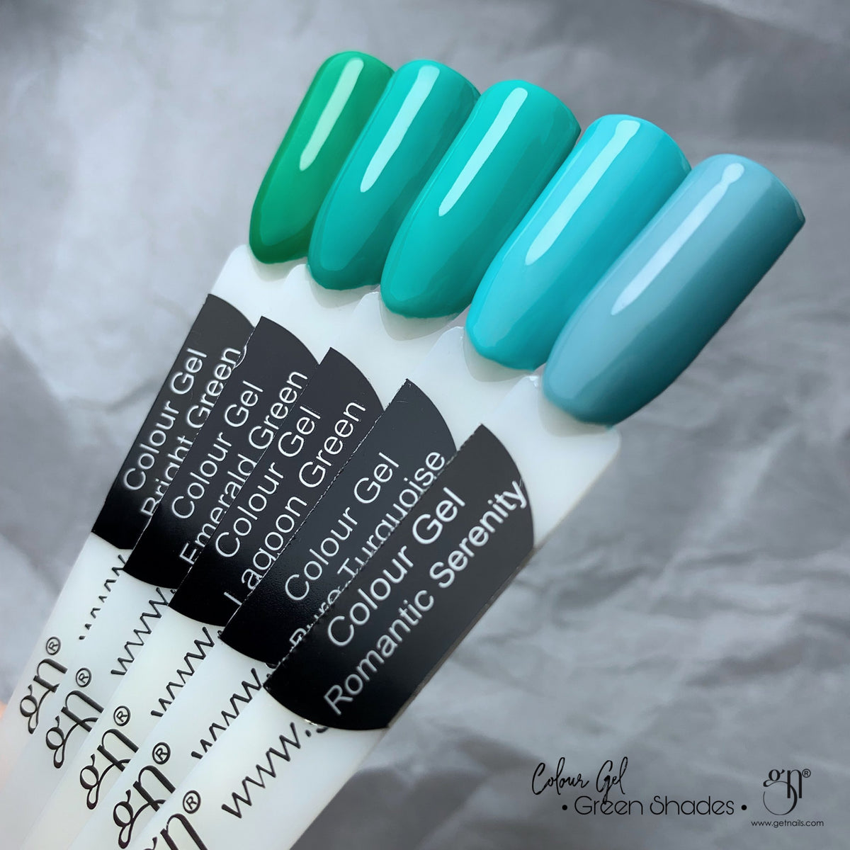 Gel couleur vert vif | Gel coloré UV/LED