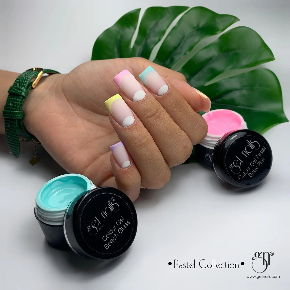 Gel Couleur Pastel Jaune Iris | Gel Coloré pour Ongles UV/LED