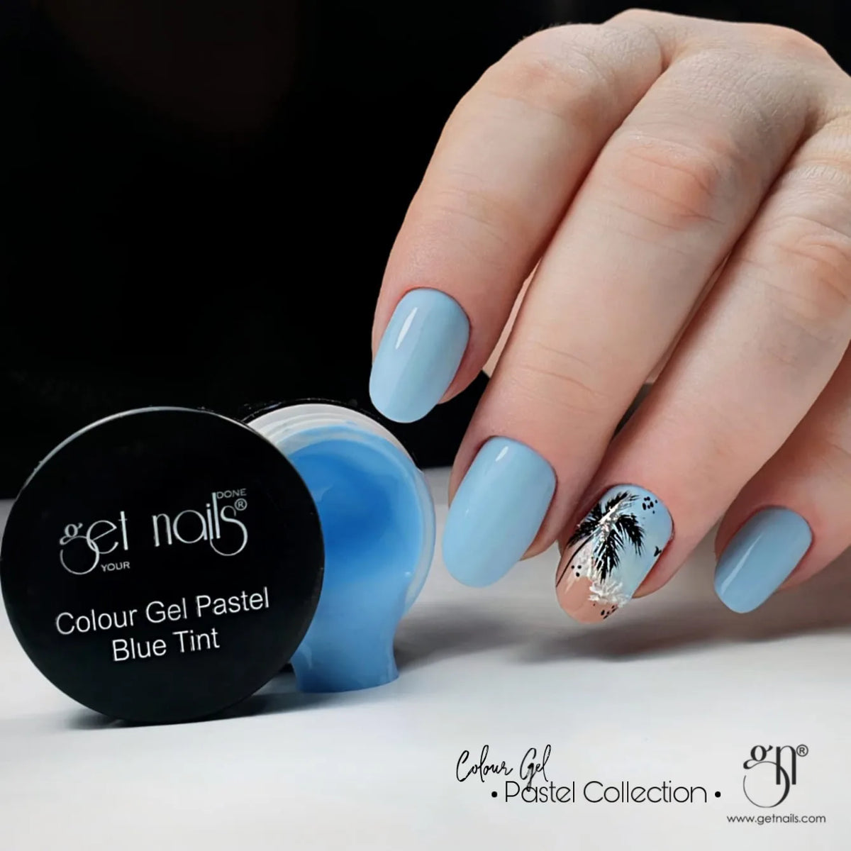 Colour Gel Pastel Blue Tint | Gel Colorat Unghii UV/LED