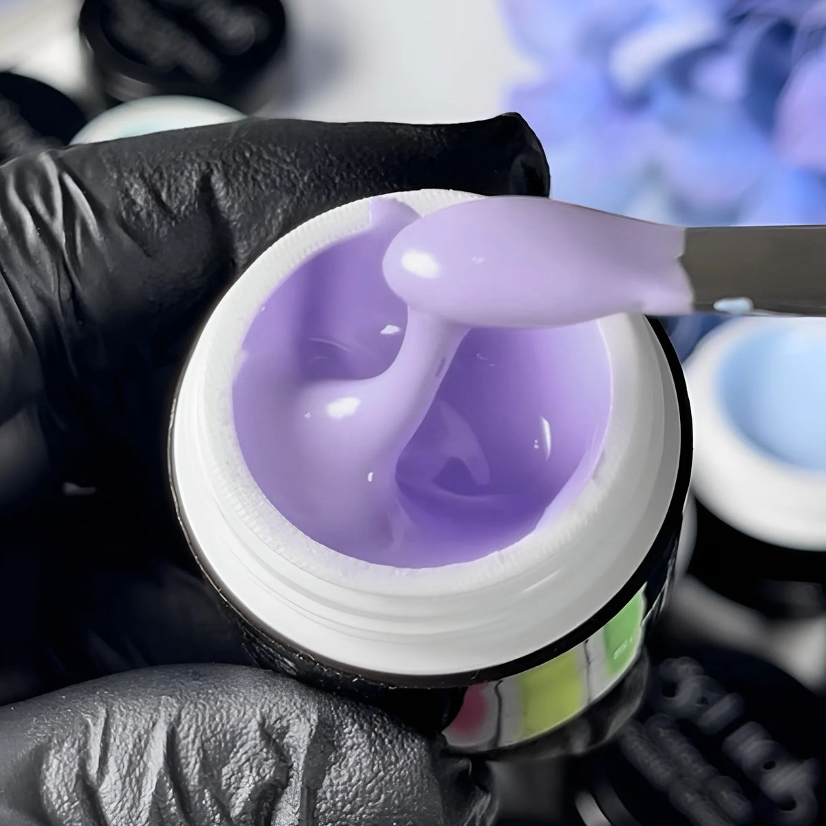 Gel Couleur Pastel Lilas | Gel de couleur pour ongles UV/LED