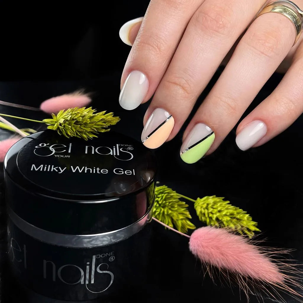 Gel de couleur pastel orange | Gel couleur pour ongles UV/LED