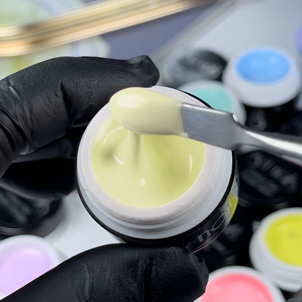 Gel de couleur Pastel Yellow | Gel coloré pour ongles UV/LED