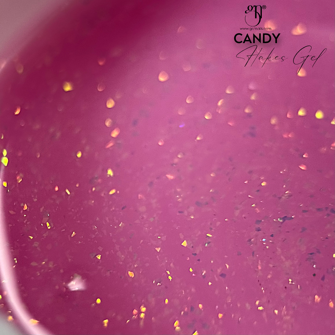 Échantillon de gel Candy Flakes