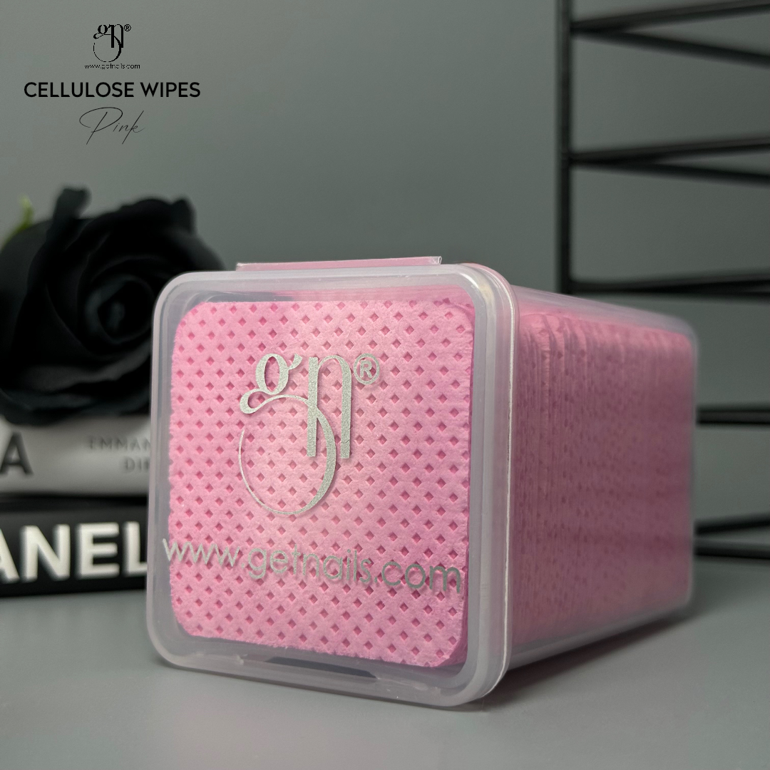Cellulose Wipes Pink, 200 buc.