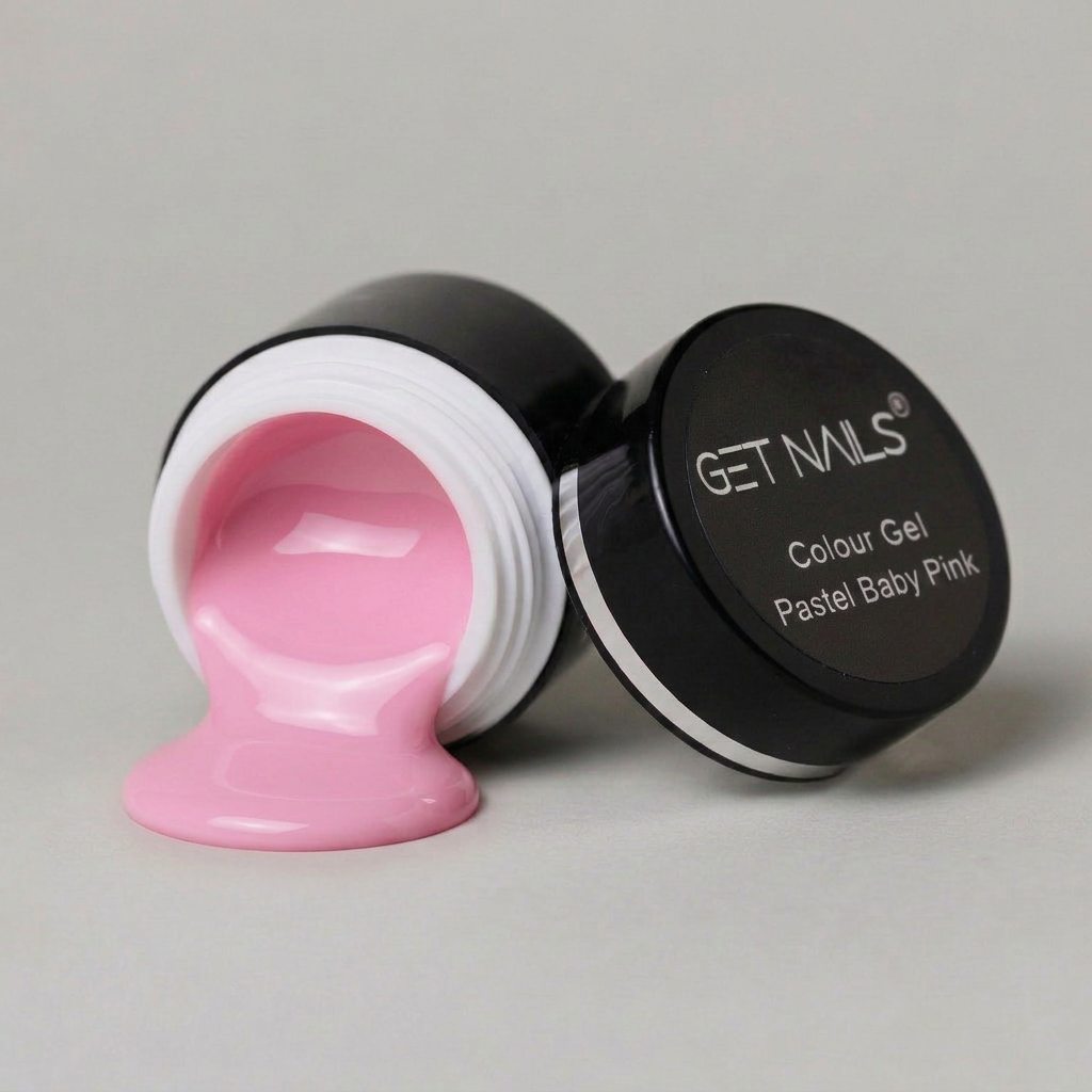 Gel Couleur Pastel Rose Bébé | Gel Couleur Ongles UV/LED