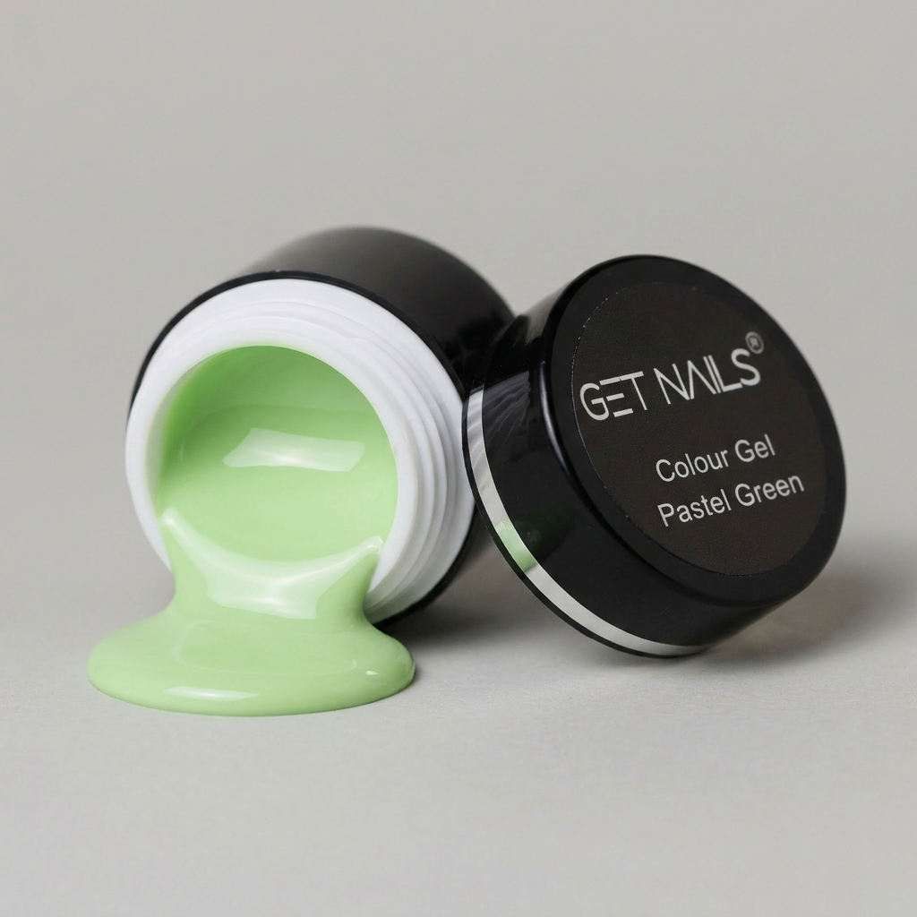 Gel Couleur Vert Pastel | Gel Couleur Ongles UV/LED