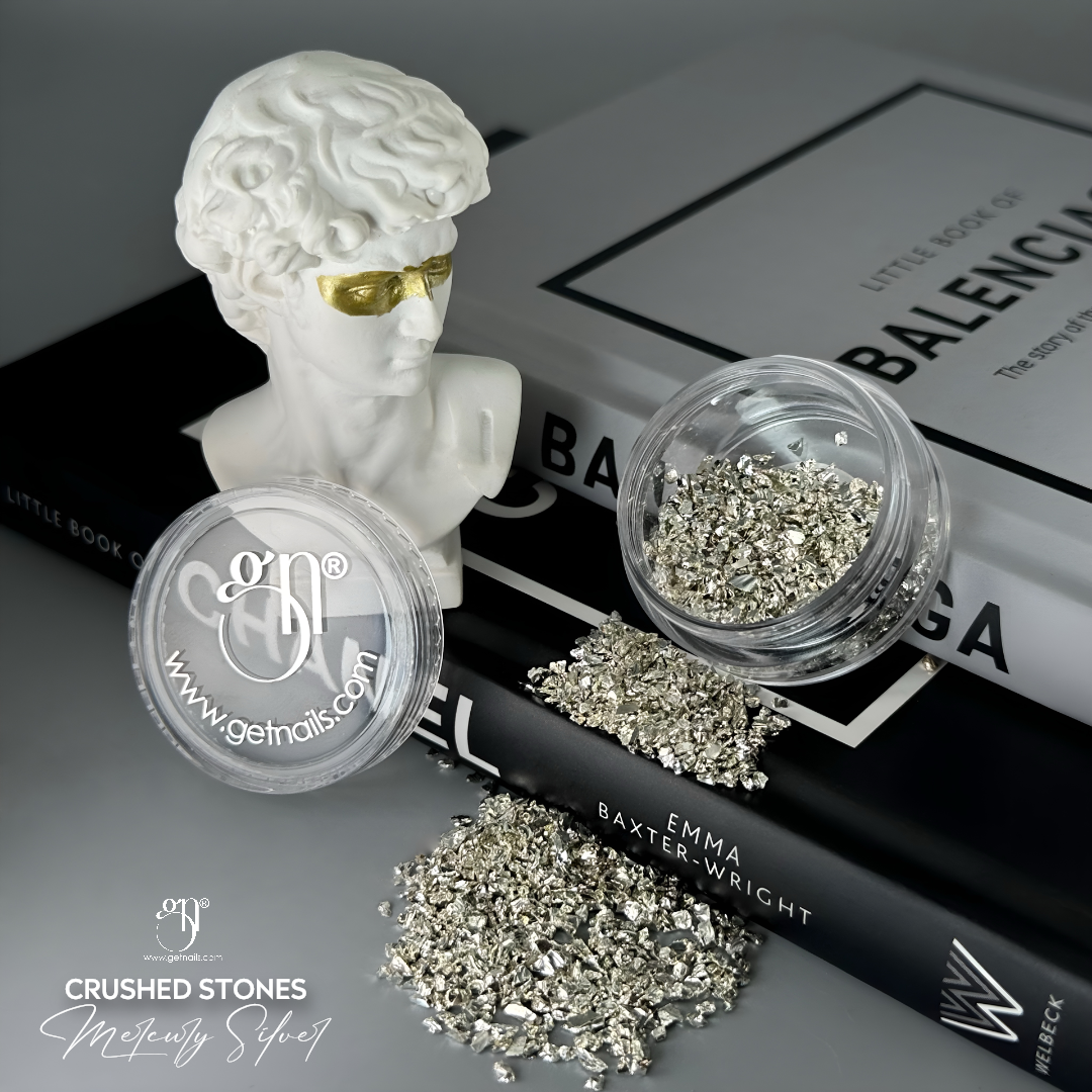 Crushed Stones Mercury Silver 10g GN