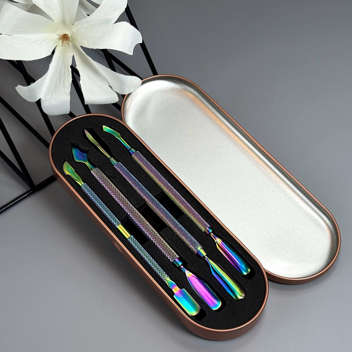 Rainbow Cuticle Pusher Kit