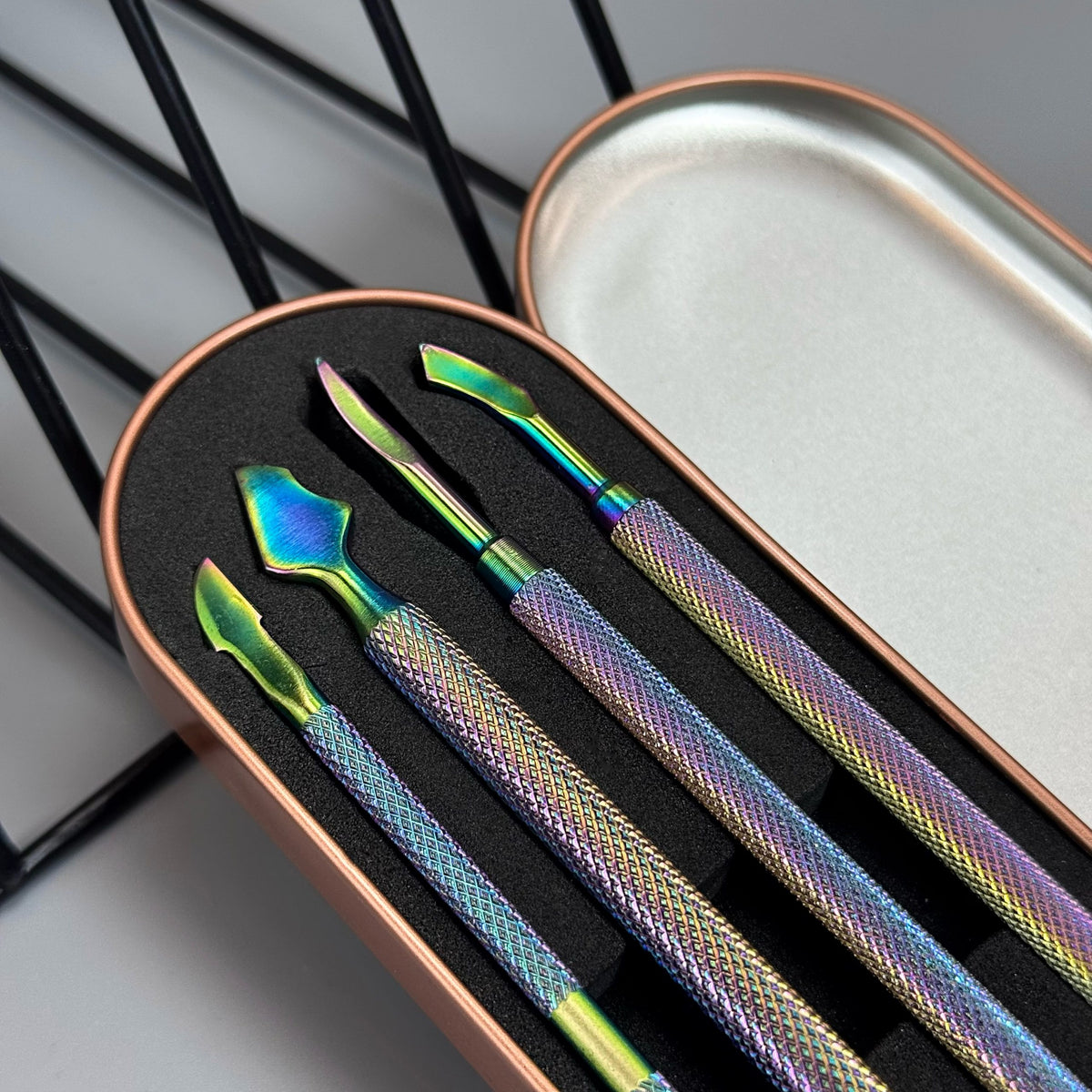 Rainbow Cuticle Pusher Kit