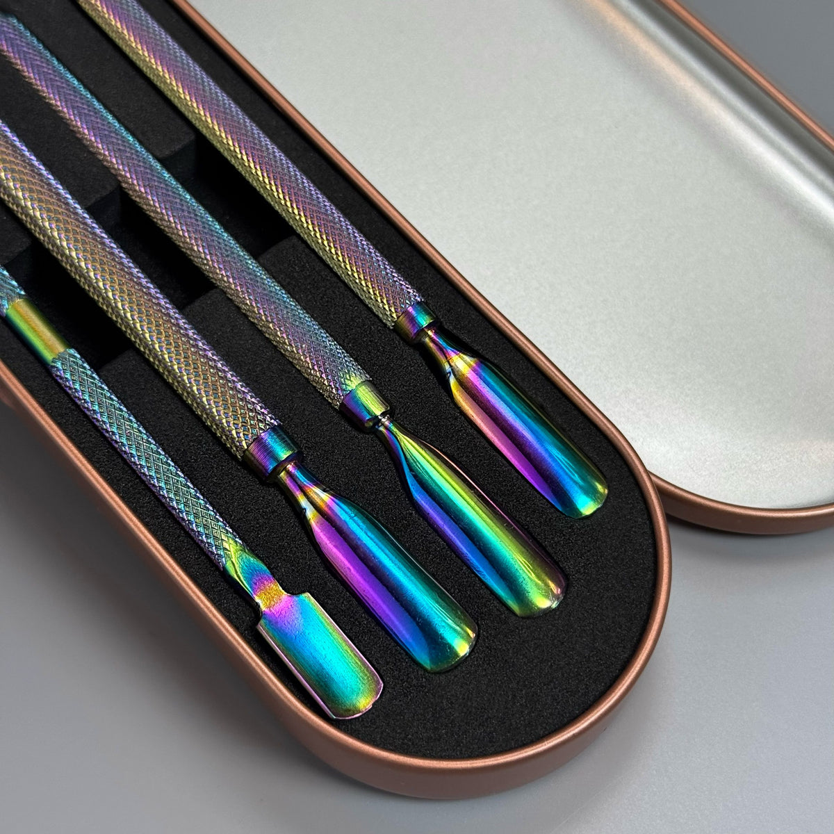 Cuticle Pusher Rainbow Kit