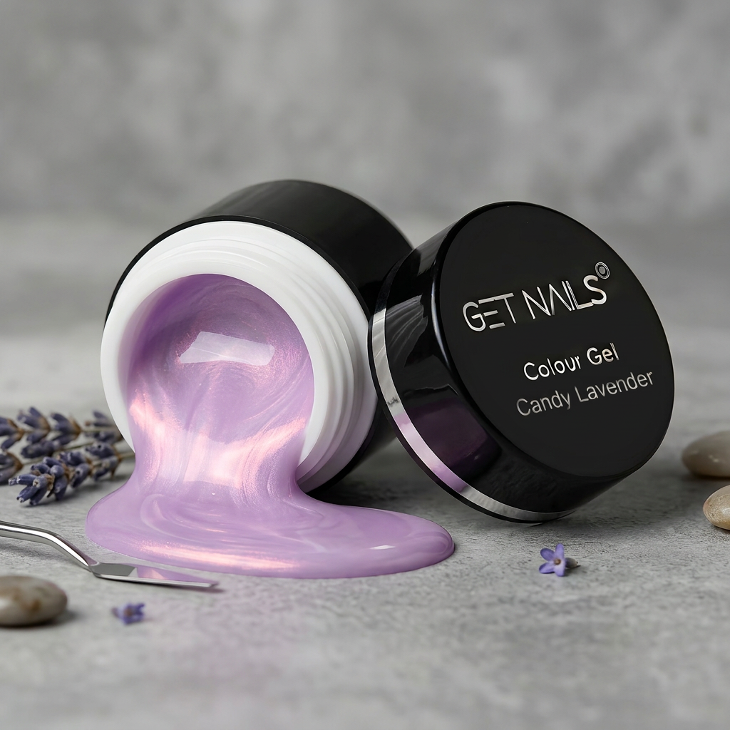 Colour Gel Candy Lavender | Gel Colorat Unghii UV/LED