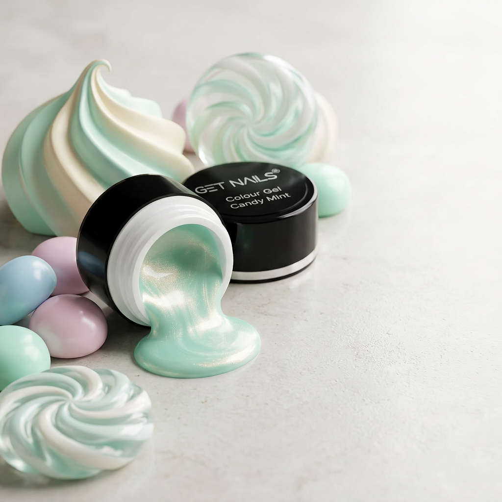 Colour Gel Candy Mint | Gel Colorat Unghii UV/LED