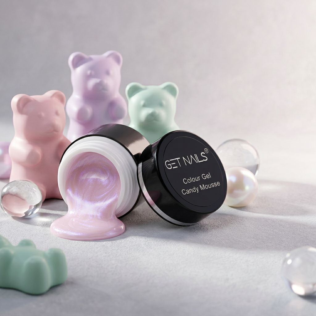 Colour Gel Candy Mousse | UV/LED Coloured Nail Gel