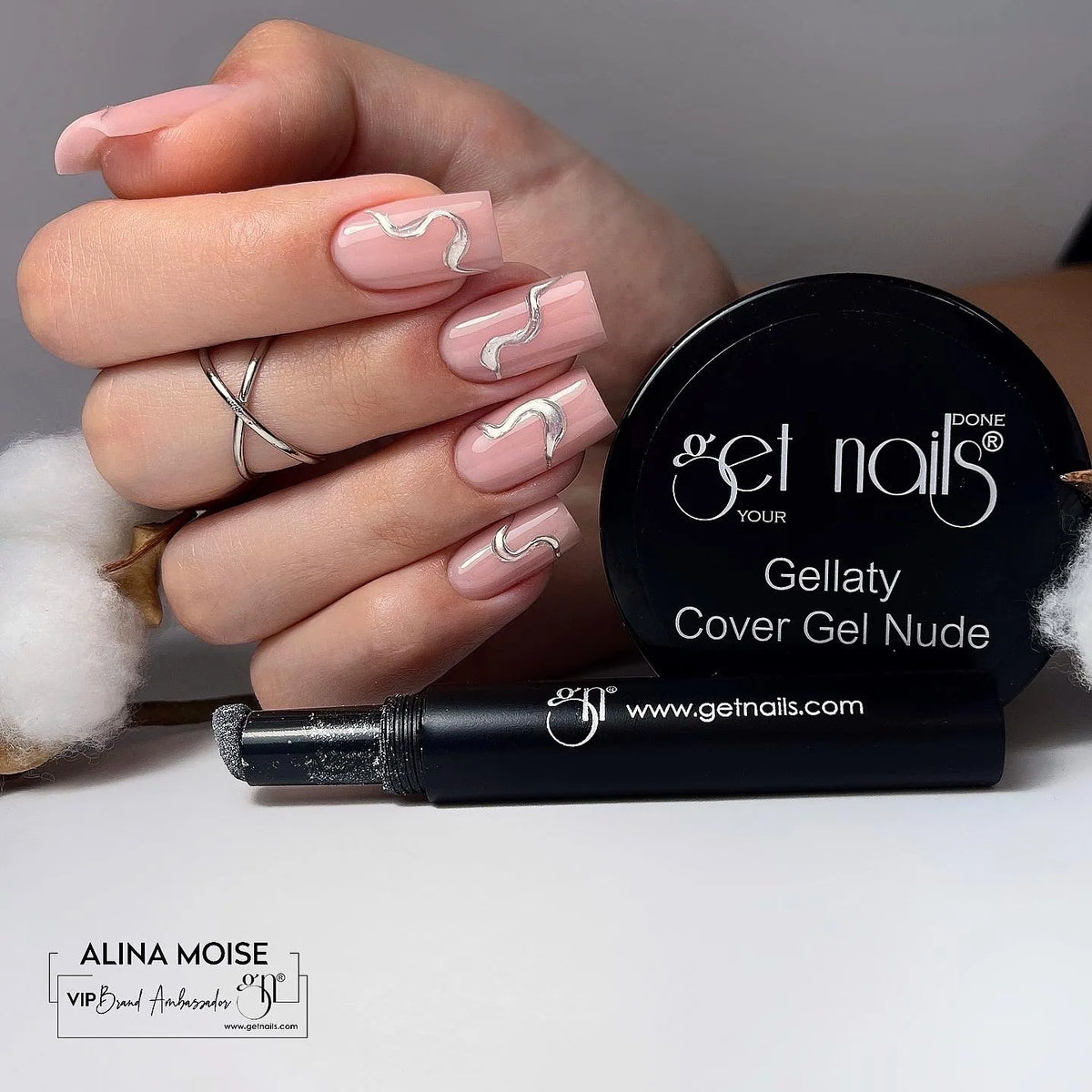 Gellaty Cover Gel Nude 50g
