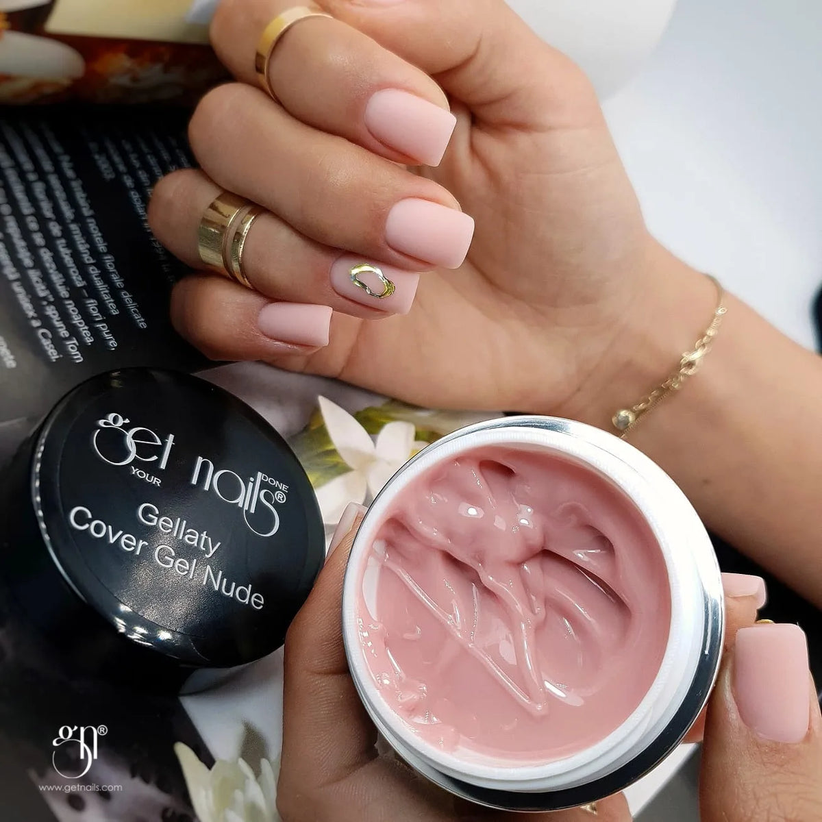 Gellaty Cover Gel Nude 50g