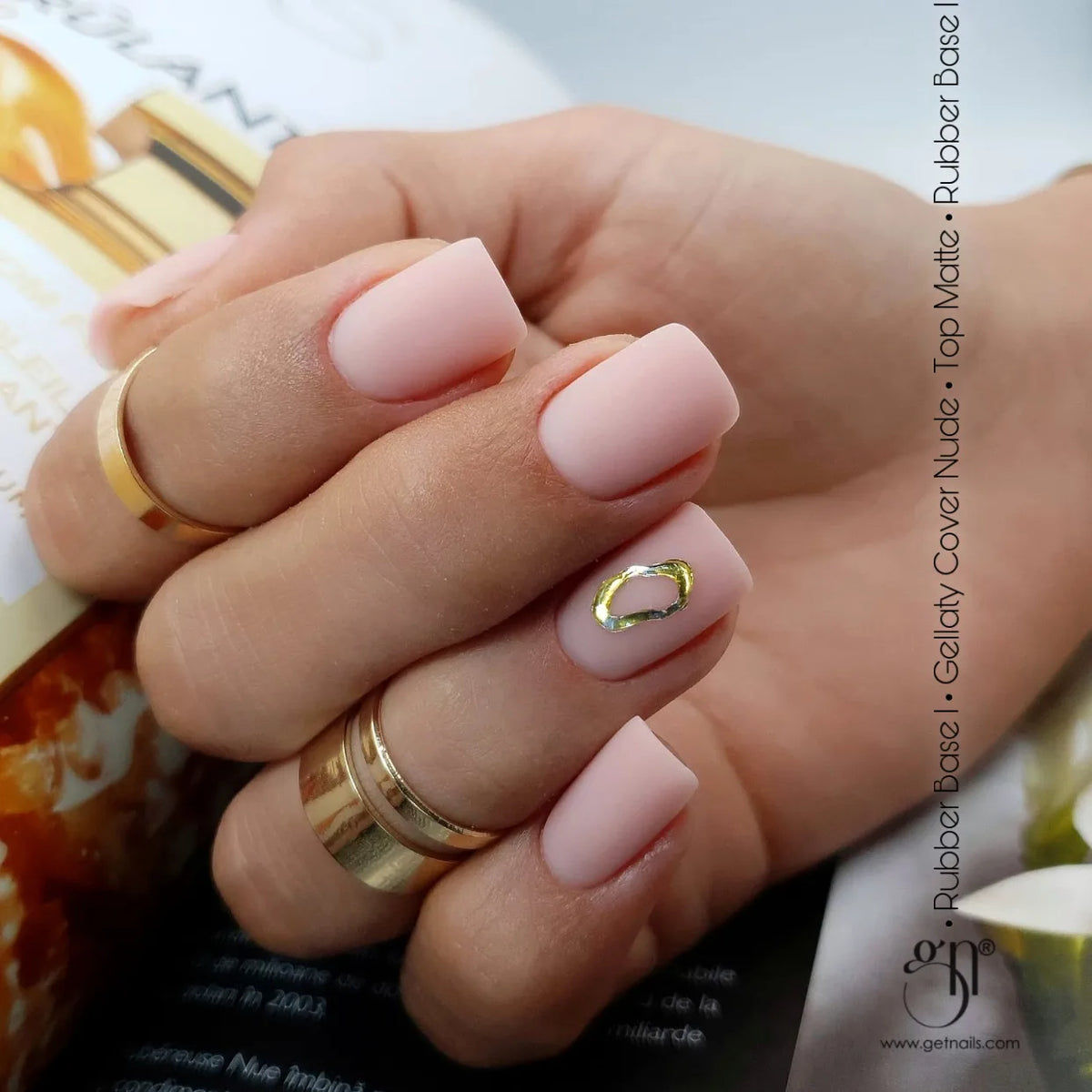 Gellaty Cover Gel Nude 50g