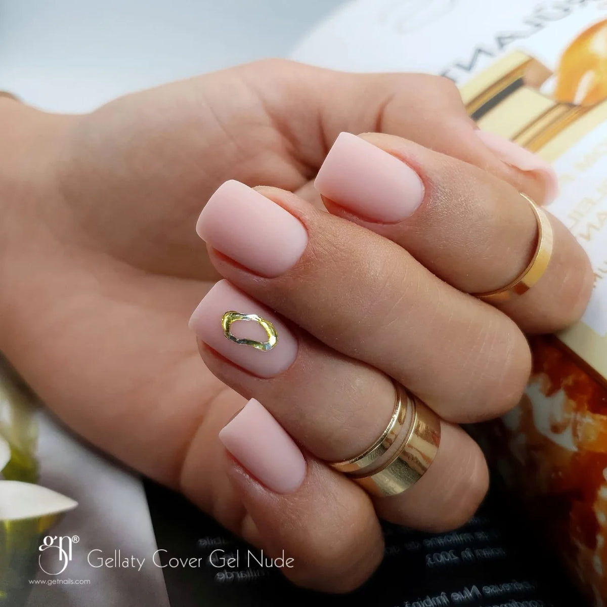 Gellaty Cover Gel Nude 50g