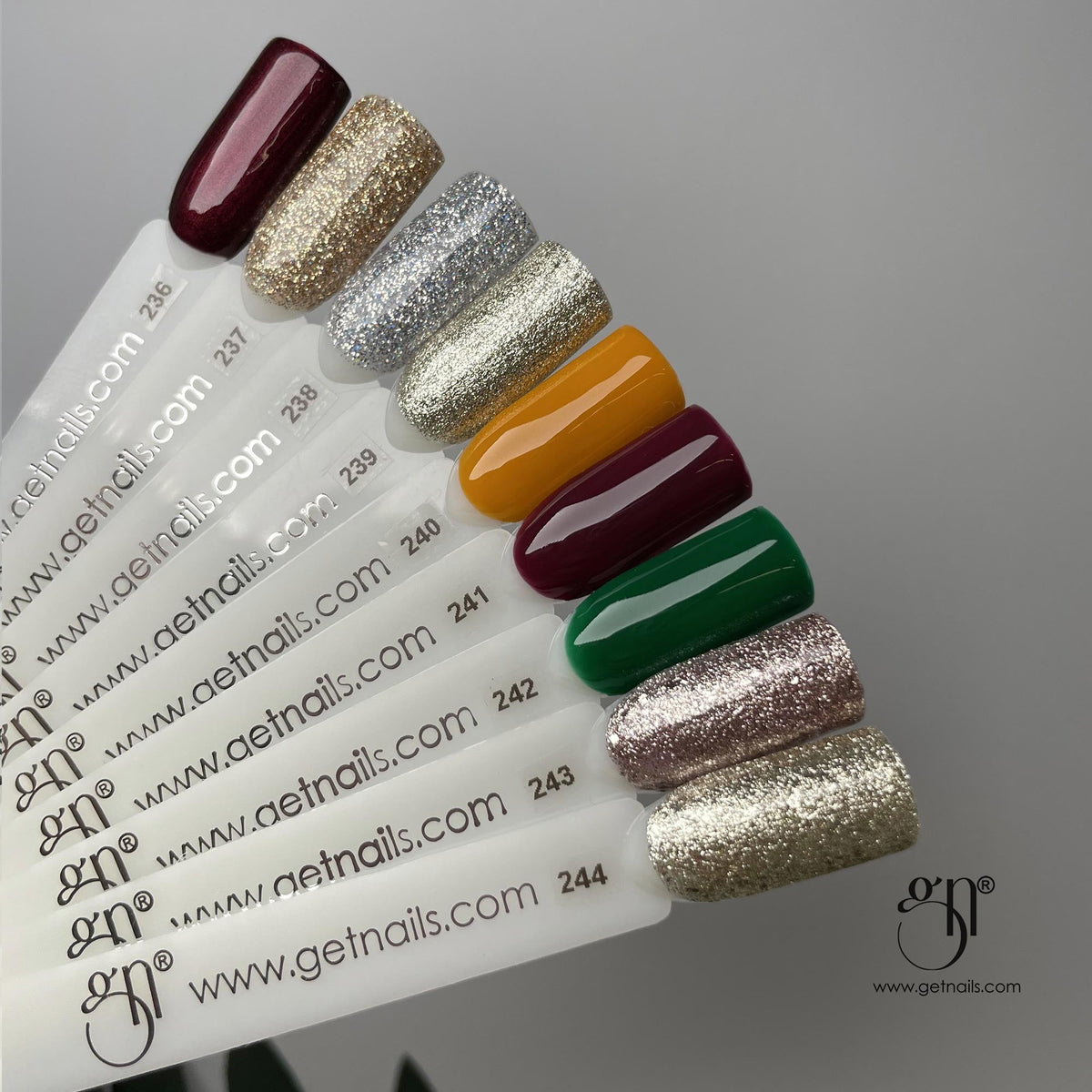 GetLac 237 Glitter Gold Hologram | Lichidare stoc