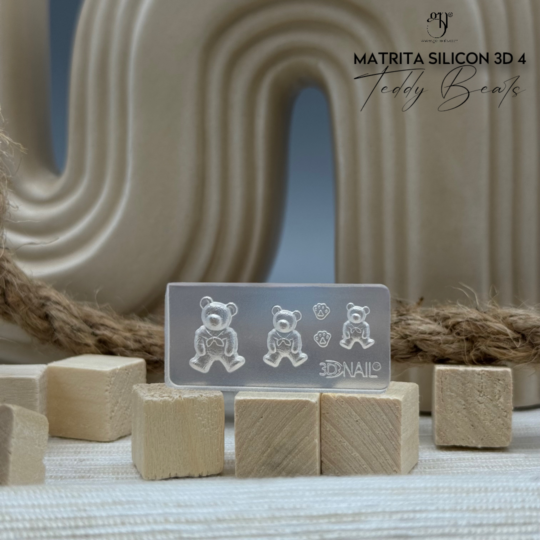 Matrita Silicon 3D 4 Teddy Bears