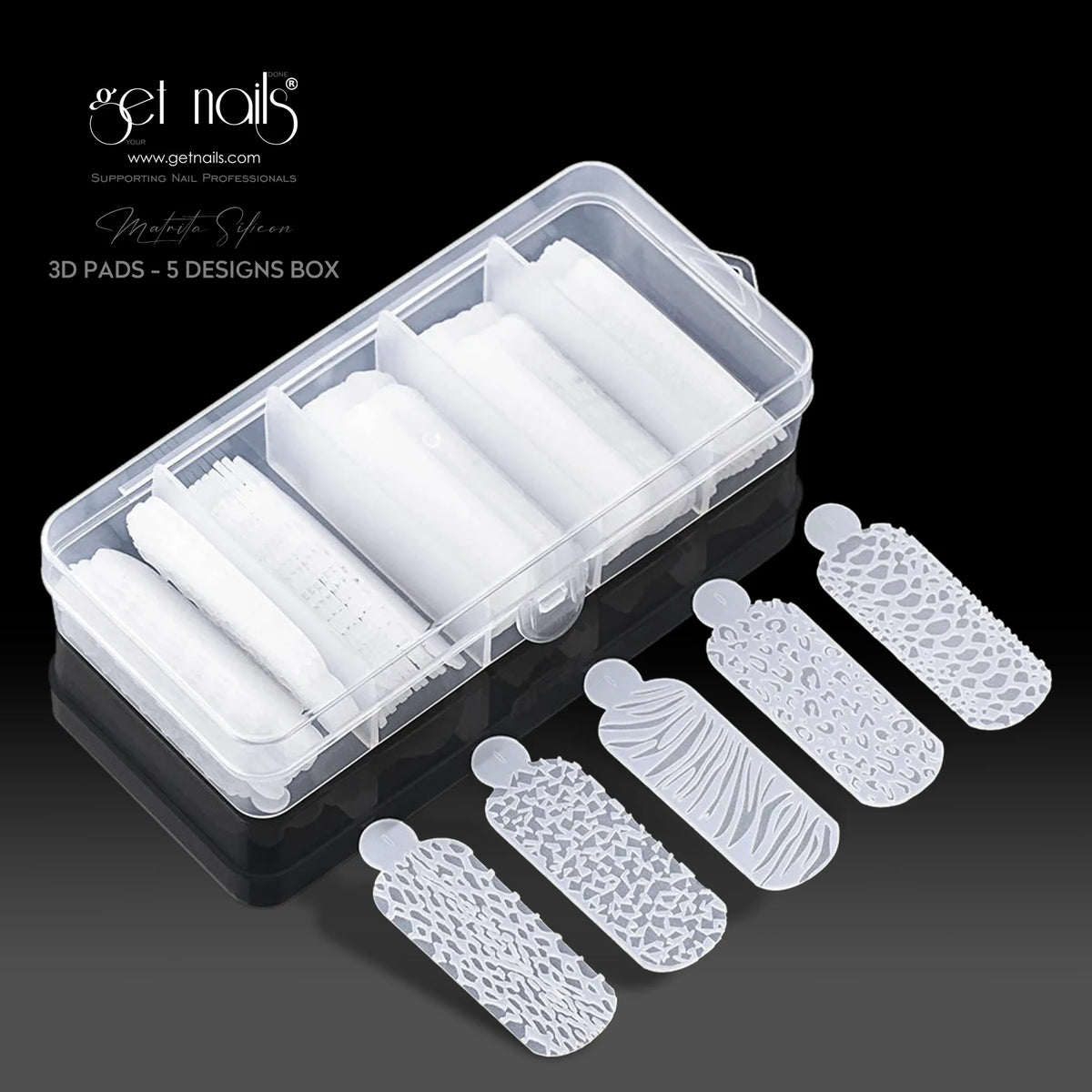 Matrita Silicon 3D Pads - 5 Designs Box GN