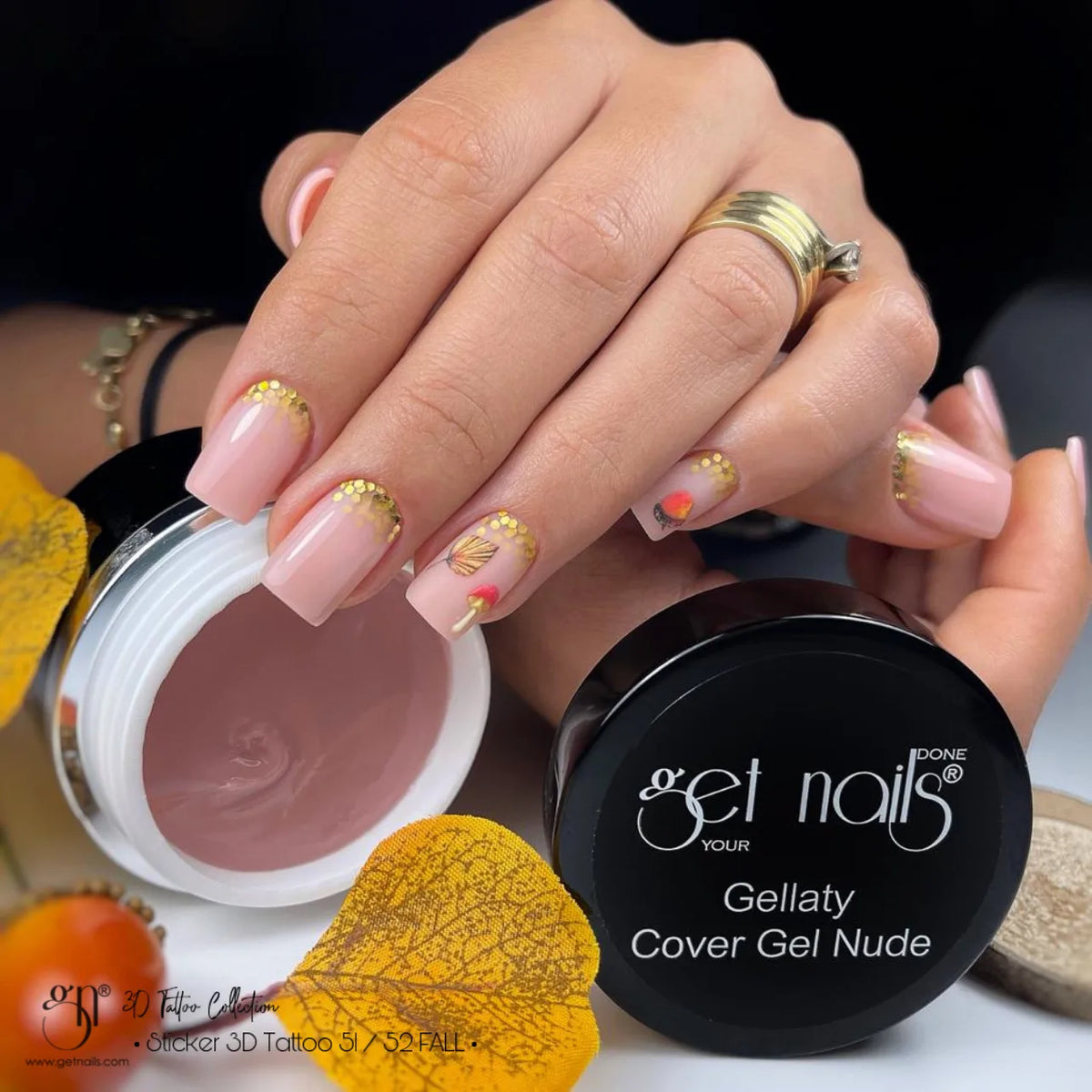 Gellaty Cover Gel Nude 50g