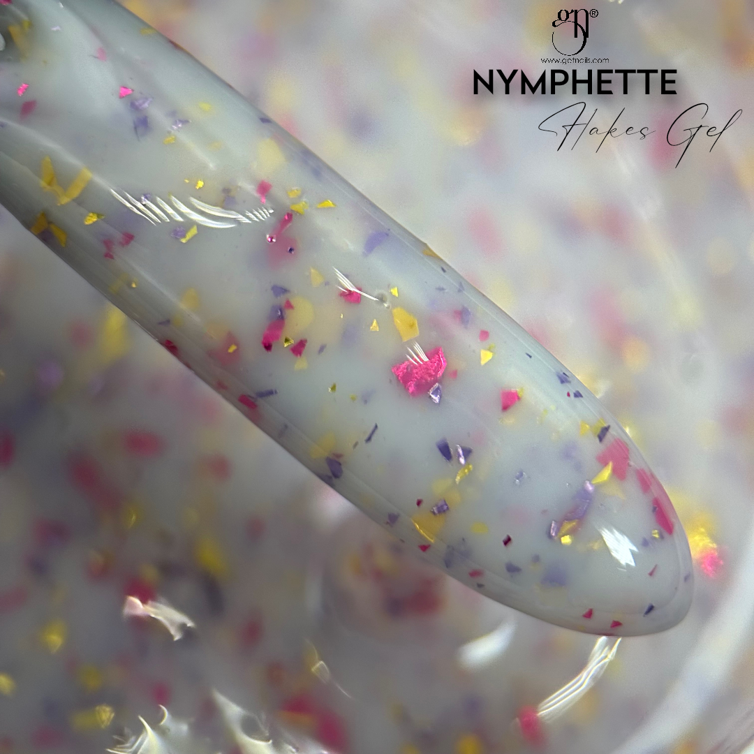 Mostra Nymphette Flakes Gel | Gel Constructie Autonivelant HEMA Free