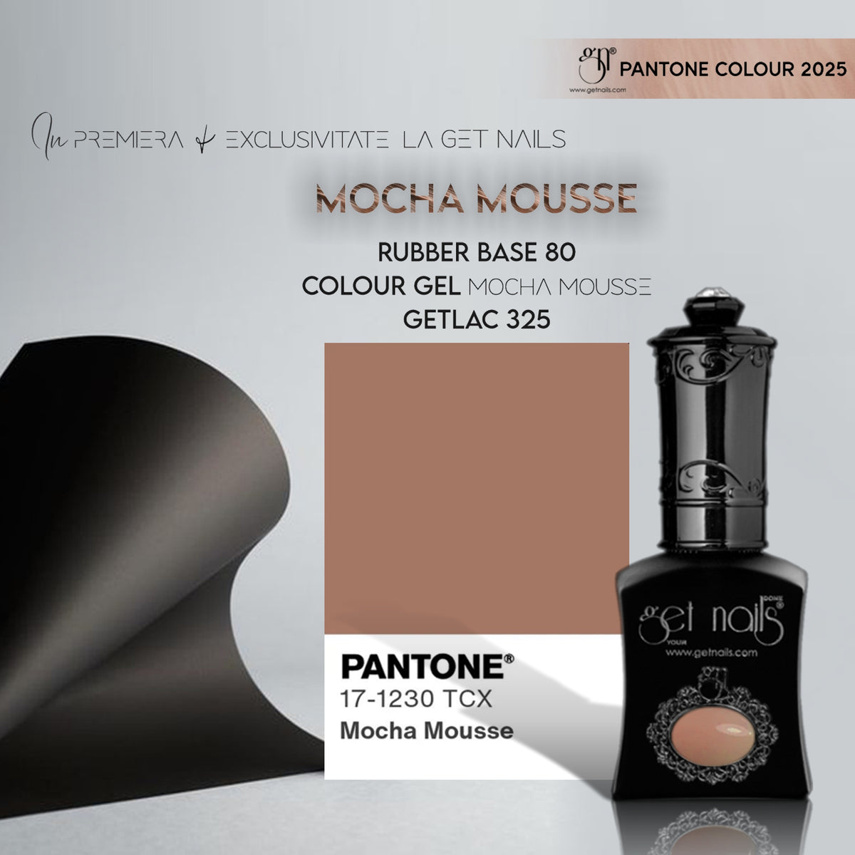 Colour Gel Mocha Mousse | Gel Colorat UV/LED