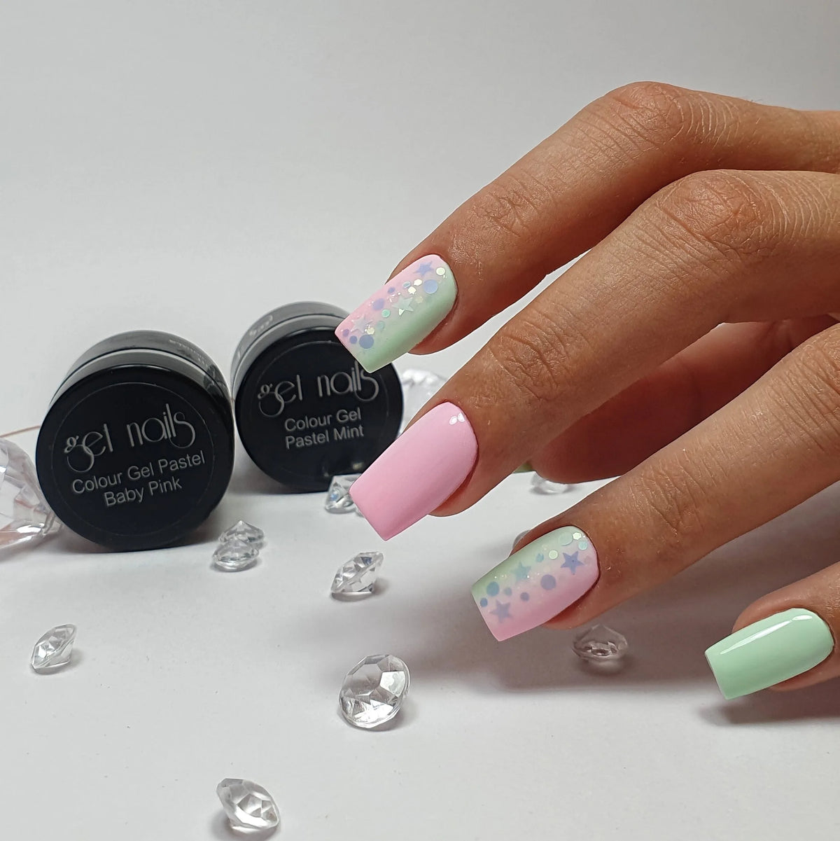 Gel Couleur Pastel Rose Bébé | Gel Couleur Ongles UV/LED