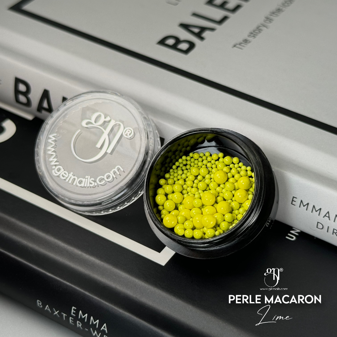 Perles Macaron Citron Vert 10g GN