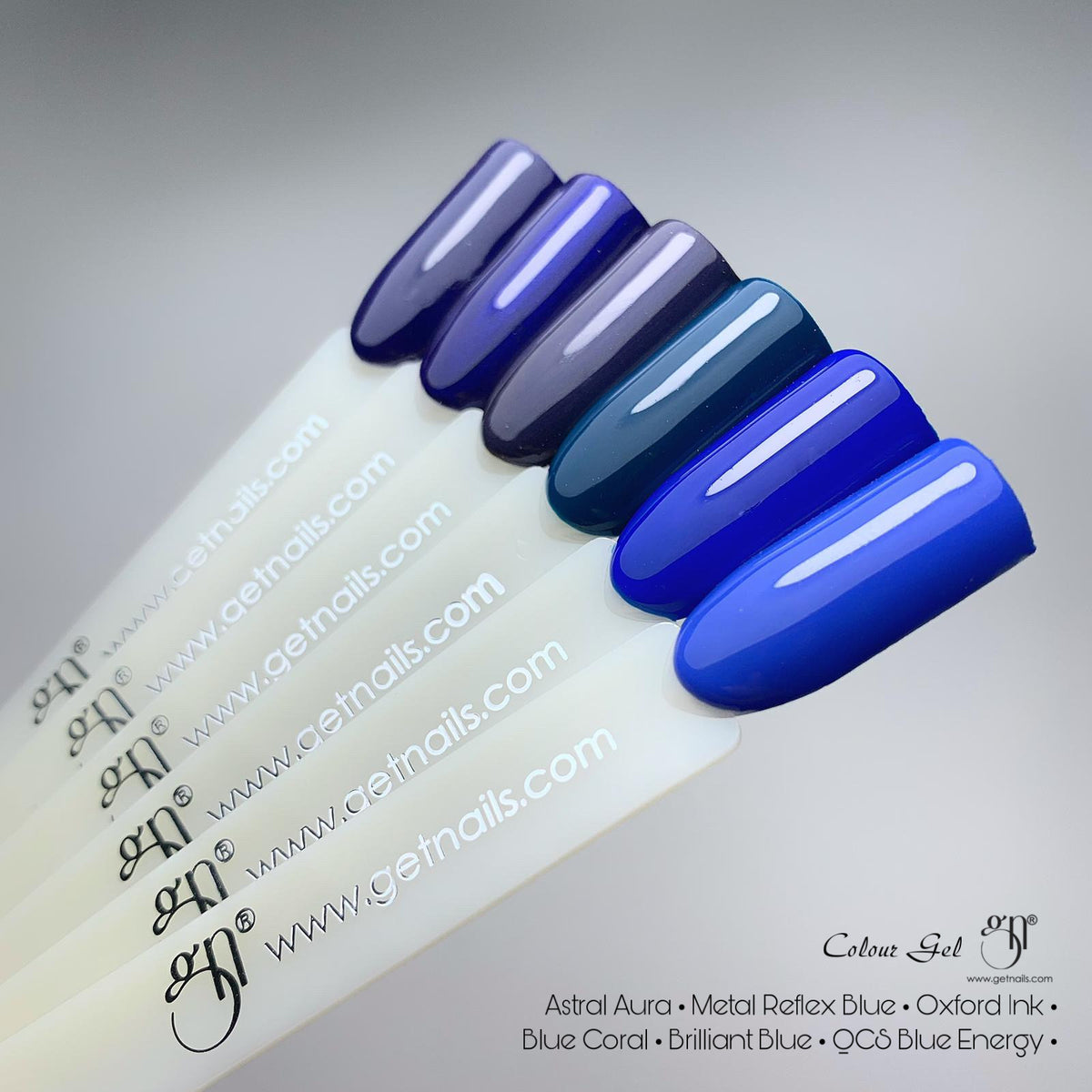 Gel couleur bleu brillant | Gel coloré UV/LED