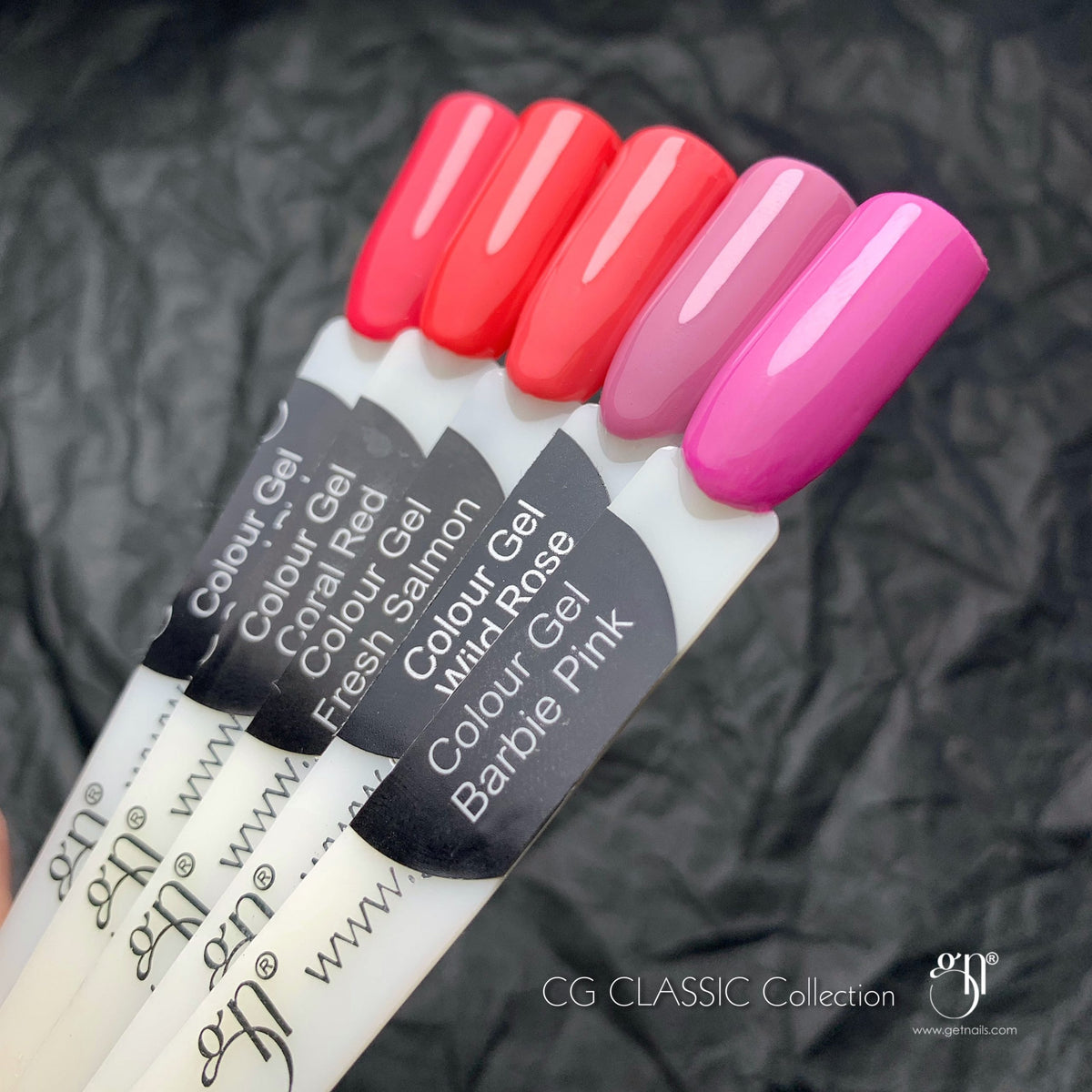 Gel de couleur corail rose | Gel coloré UV/LED