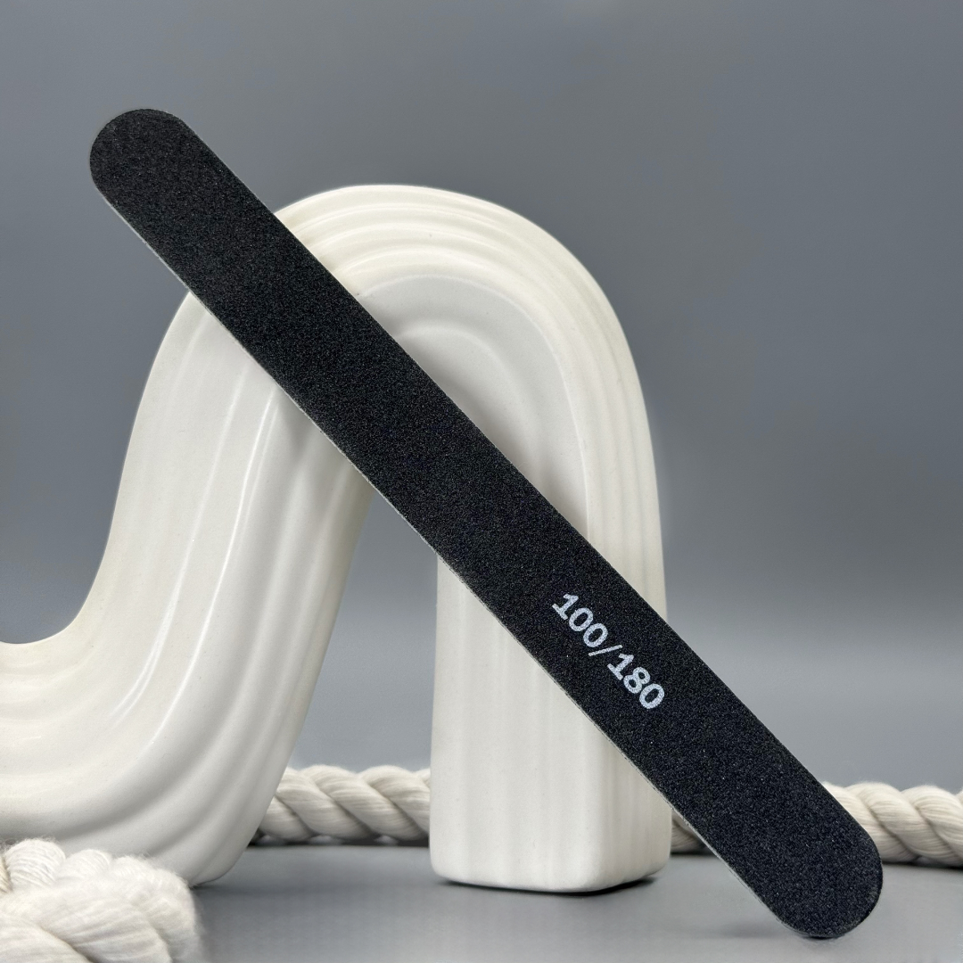 Speedy Black Straight Nail File 100/180 Professional File