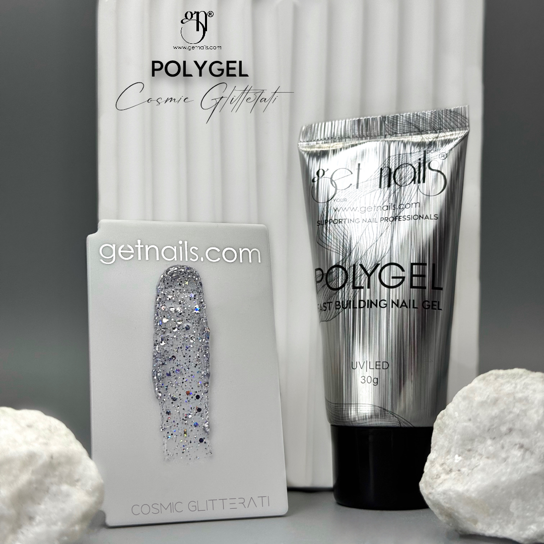 Polygel Get Nails - Cosmic Glitterati, 30 g