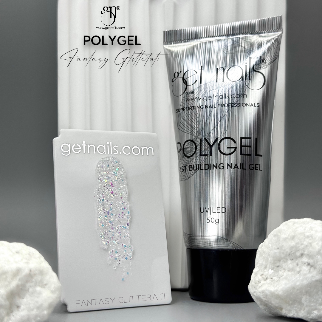 Polygel Get Nails - Fantasy Glitterati, 50 g